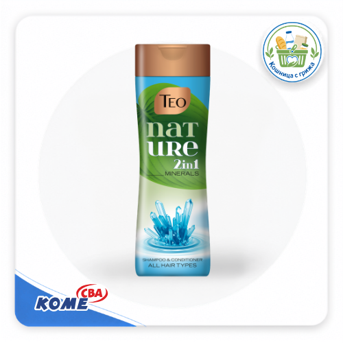 шампоан Teo Nature Aloe Vera 2in1 350мл