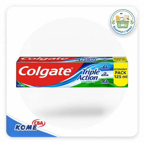 паста за зъби Colgate Triple Action 125мл